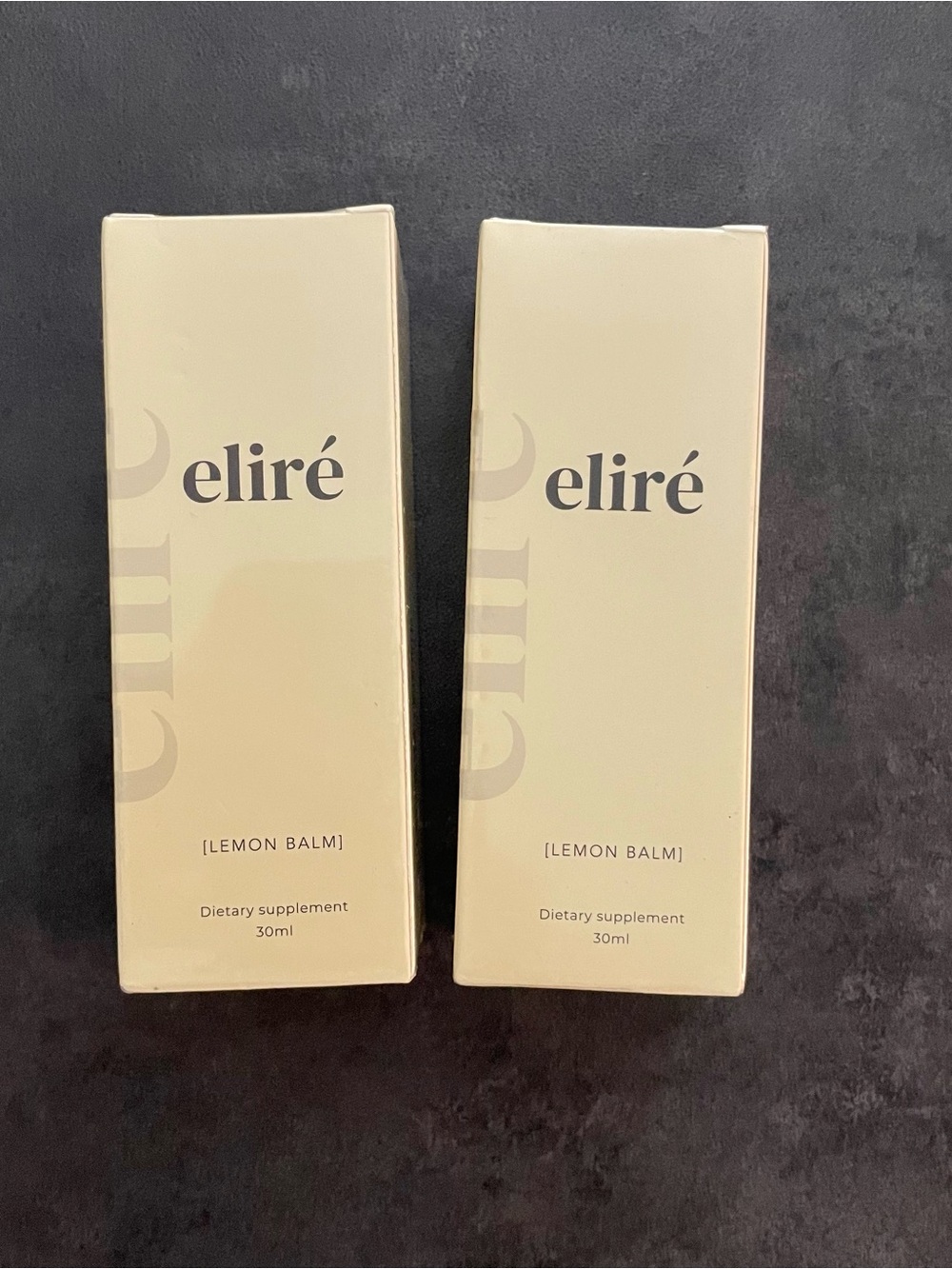 eliré Lemon Balm drops organic g-free new in box